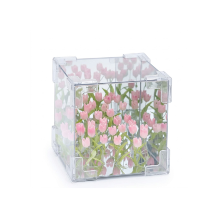 DIY Tulip Cube Lamp